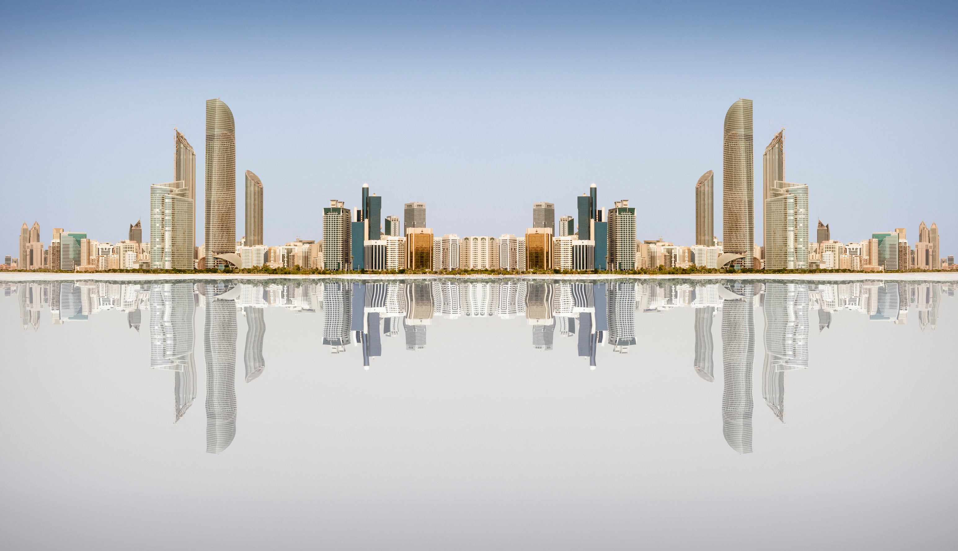 Abu Dhabi reflection